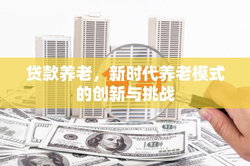 三民贷款养老，新时代养老模式的创新与挑战
