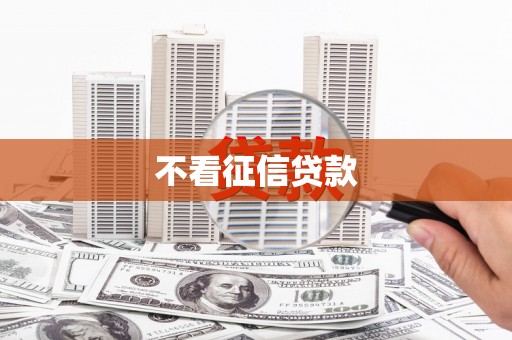 三民不看征信贷款
