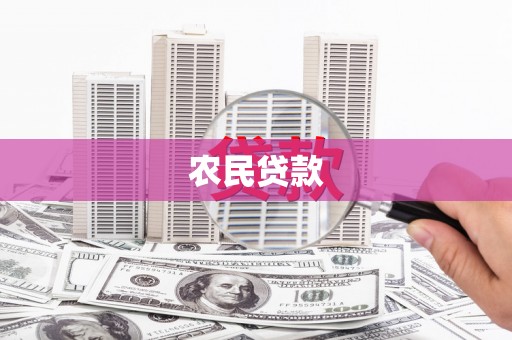 三民农民贷款