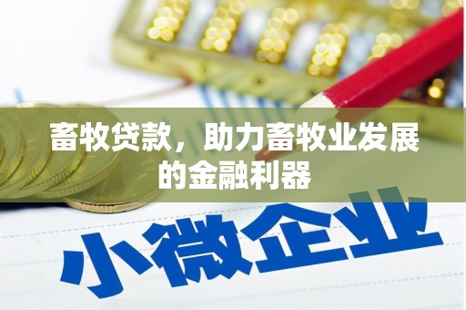 三民畜牧贷款，助力畜牧业发展的金融利器