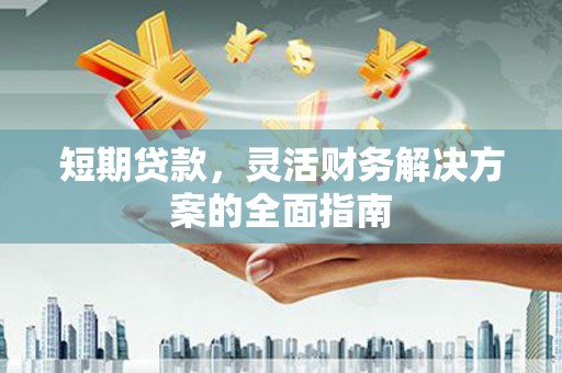 三民短期贷款，灵活财务解决方案的全面指南