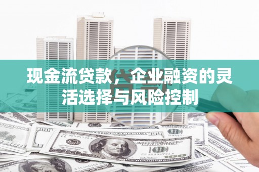 三民现金流贷款，企业融资的灵活选择与风险控制