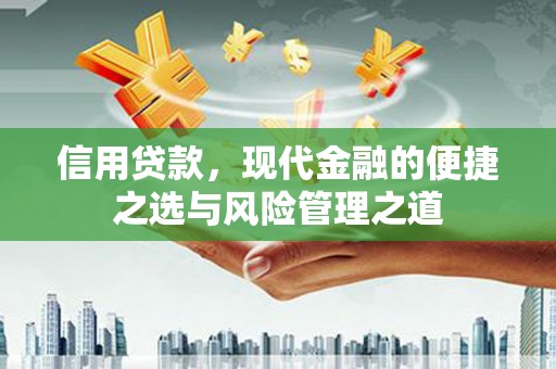 三民信用贷款，现代金融的便捷之选与风险管理之道