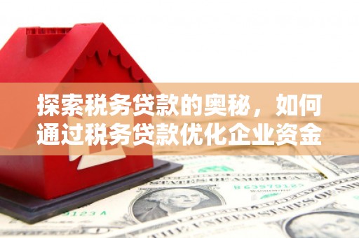 三民探索税务贷款的奥秘，如何通过税务贷款优化企业资金流
