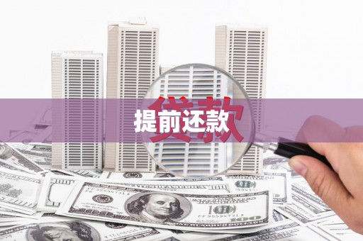 三民提前还款