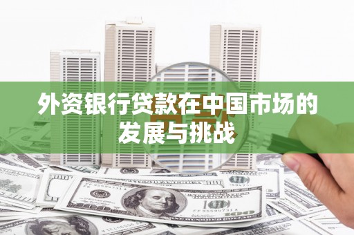 三民外资银行贷款在中国市场的发展与挑战