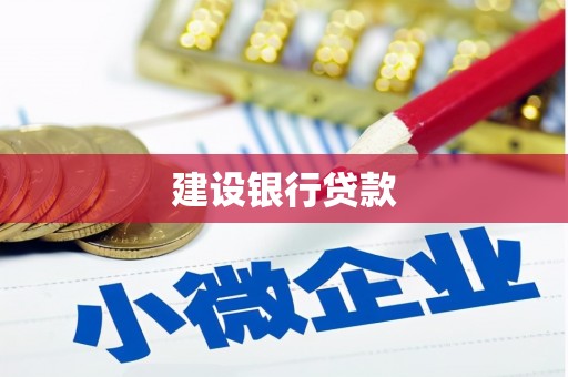 三民建设银行贷款