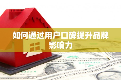 三民如何通过用户口碑提升品牌影响力