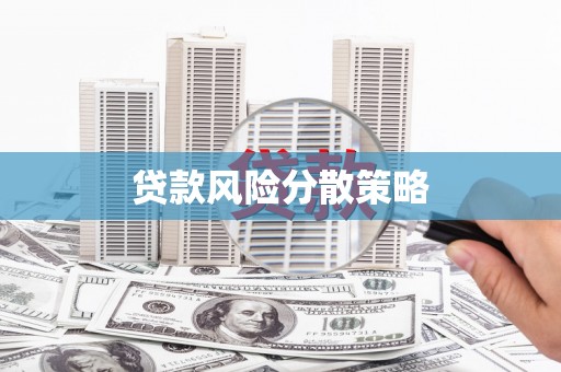 三民贷款风险分散策略