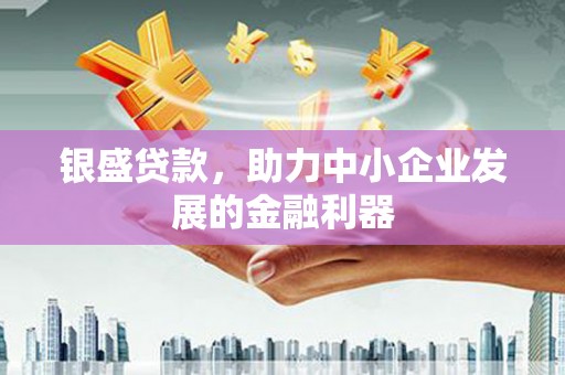 三民银盛贷款，助力中小企业发展的金融利器