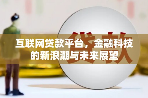 三民互联网贷款平台，金融科技的新浪潮与未来展望