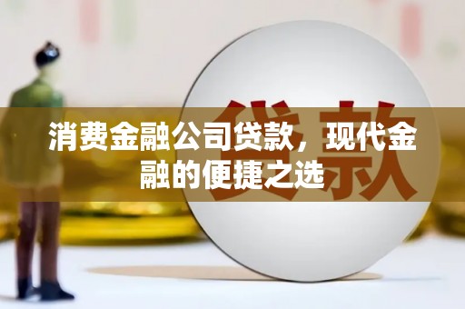 三民消费金融公司贷款，现代金融的便捷之选