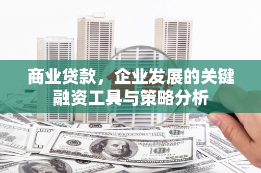 三民商业贷款，企业发展的关键融资工具与策略分析