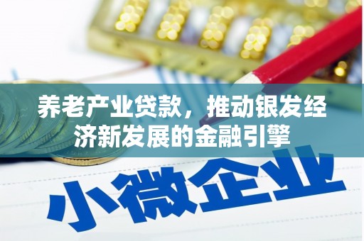 三民养老产业贷款，推动银发经济新发展的金融引擎