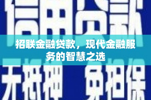 三民招联金融贷款，现代金融服务的智慧之选