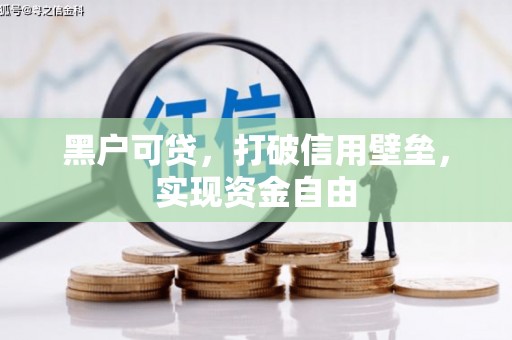 三民黑户可贷，打破信用壁垒，实现资金自由