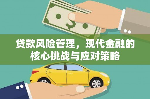 三民贷款风险管理，现代金融的核心挑战与应对策略