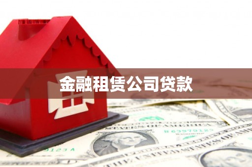三民金融租赁公司贷款