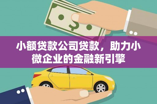 三民小额贷款公司贷款，助力小微企业的金融新引擎