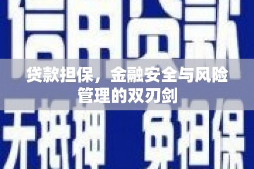 三民贷款担保，金融安全与风险管理的双刃剑