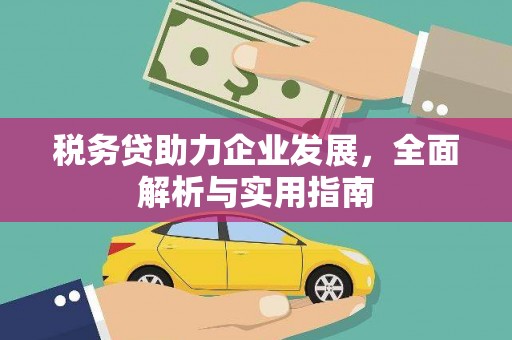 三民税务贷助力企业发展，全面解析与实用指南