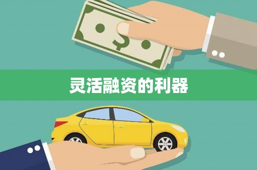 三民灵活融资的利器
